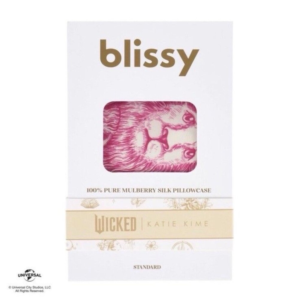 Wicked: For Good x Katie Kime Blissy Standard 100% Mulberry Silk Pillow Case